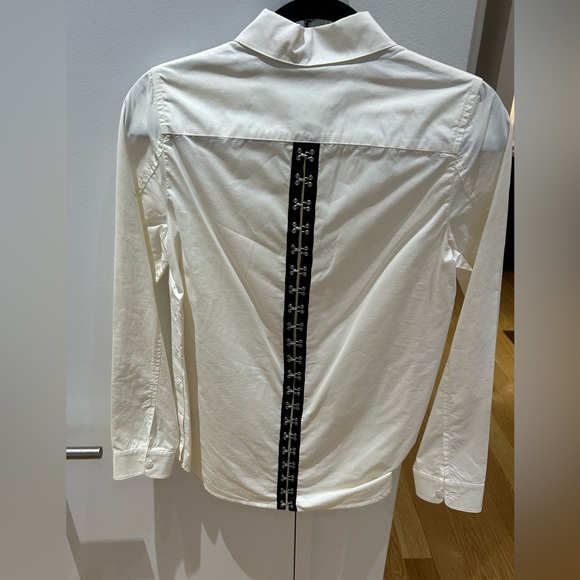 Proenza Schouler Button Blouse SZ 0